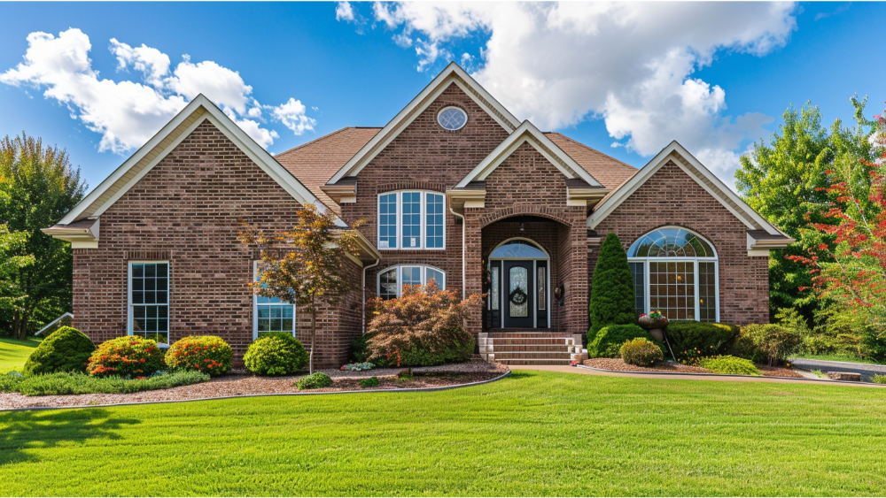 Brick siding