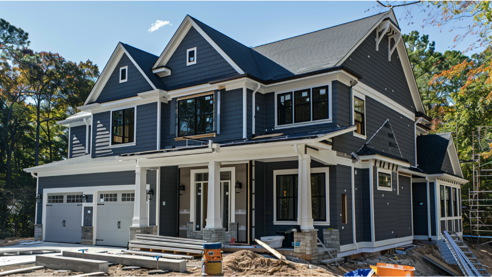 A house in construction