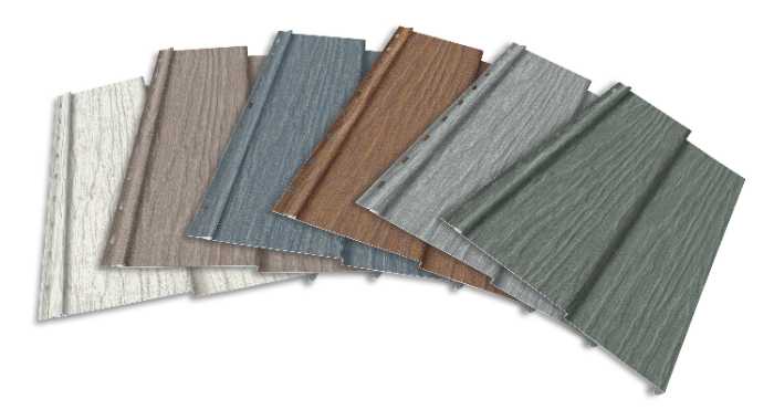 Different types of siding