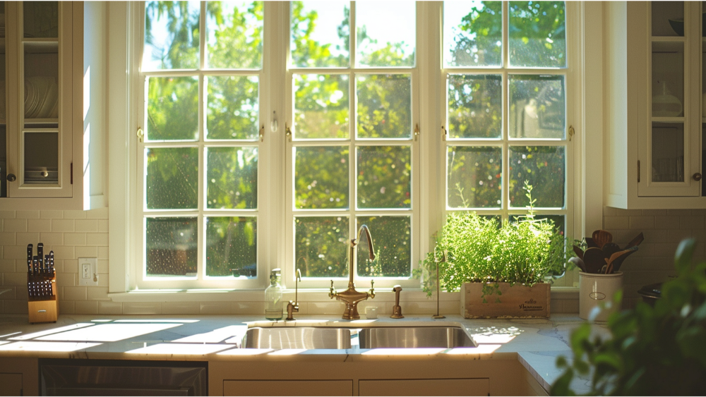 Kitchen windows