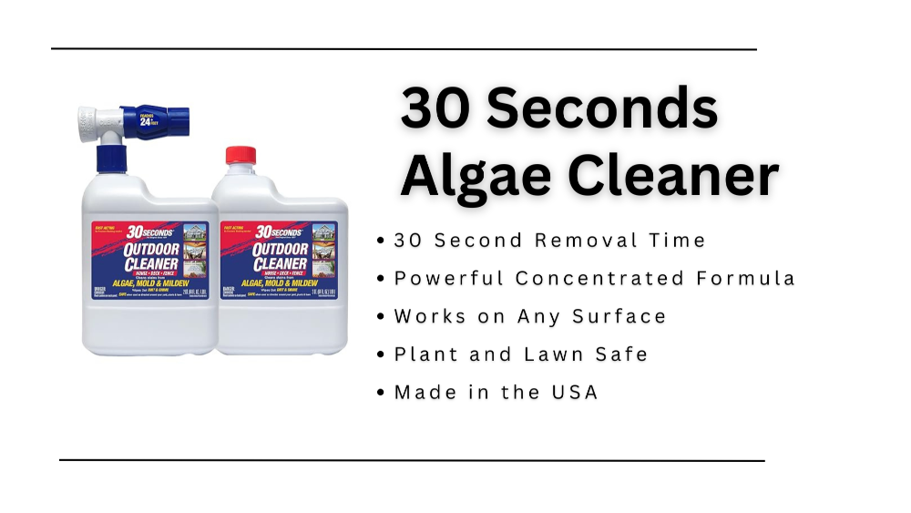 30 Second siding algae cleaner