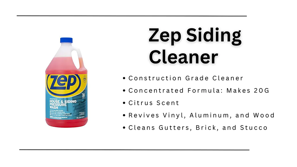 How to mix 2025 zep siding cleaner