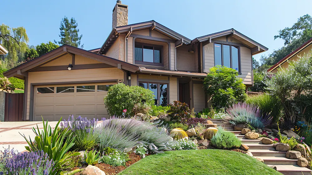 A house with nice siding