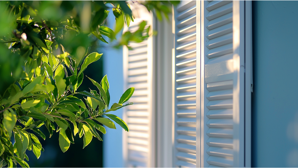 Vinyl house shutters