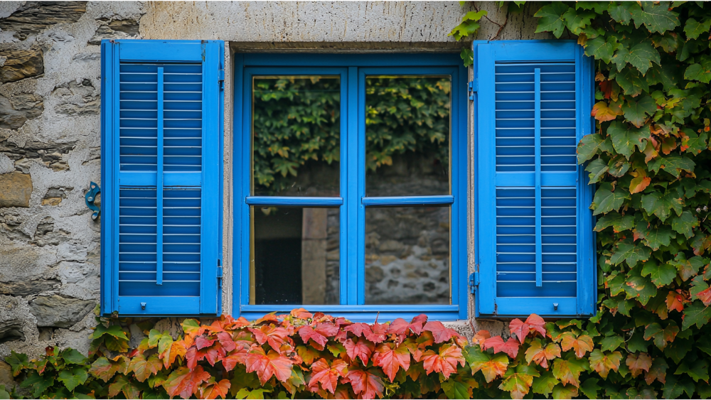 Vinyl house shutters