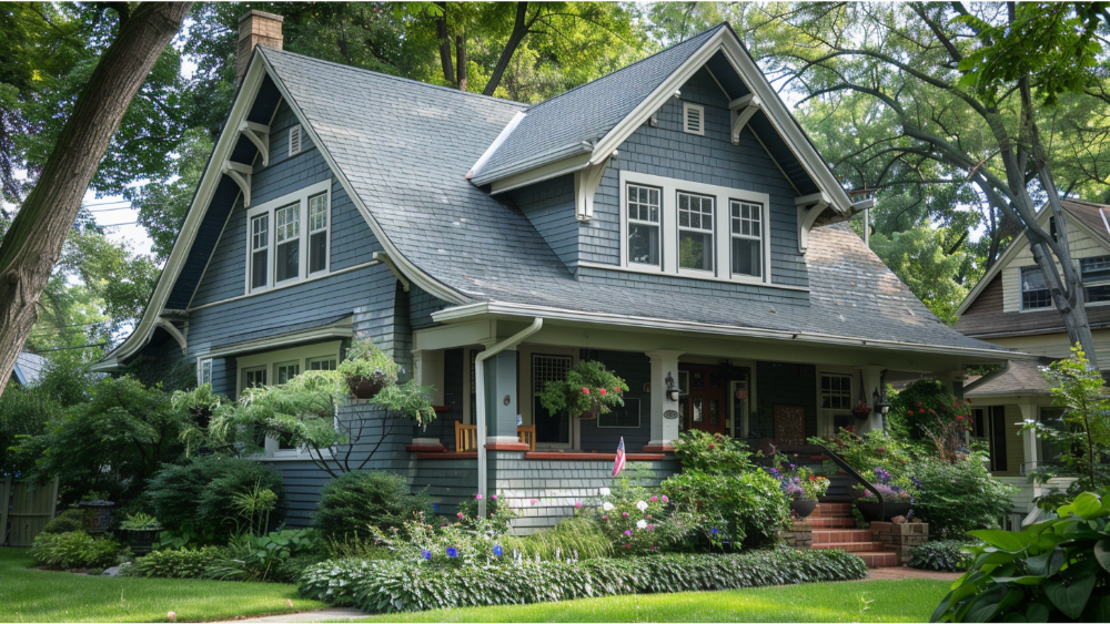 A nice home that is decorated