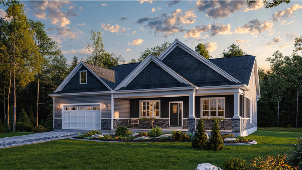 A house with nice siding