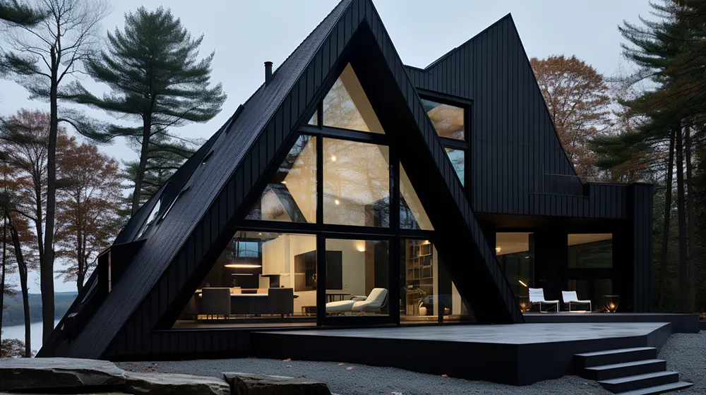 The Appeal Of A Black Siding House 15 Architecture