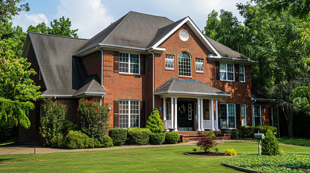 The 9 Different Types Of Siding Popular Today 7 A house with brick siding