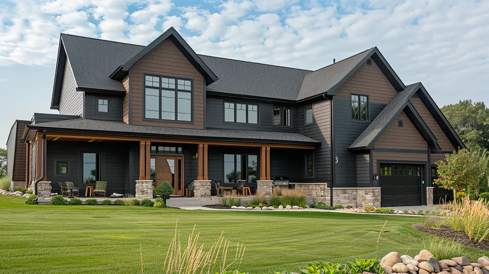 The 9 Different Types Of Siding Popular Today 4 A house with lp smart siding siding